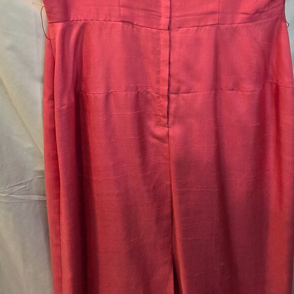 Vintage 40's-50's Paul Sachs Original Dress Pink Size 18 Matching Belt - Picture 15 of 16